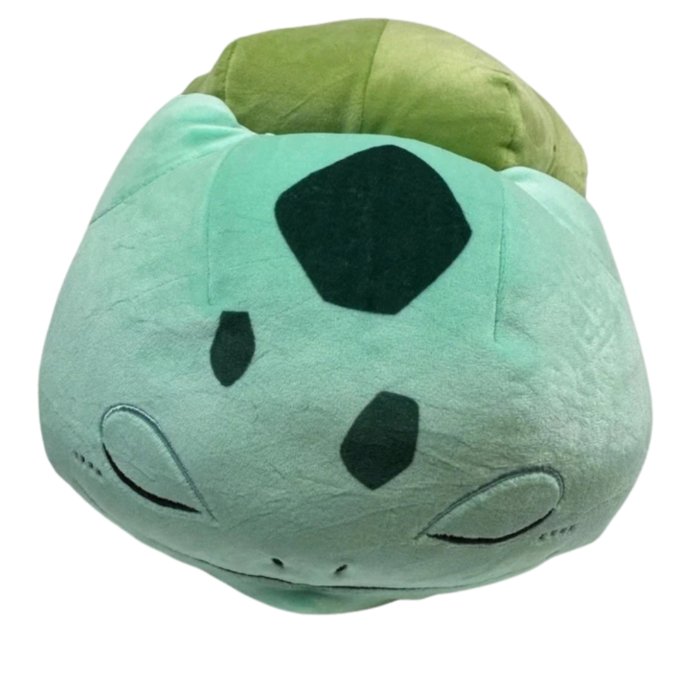 Sleeping Bulbasaur Pokemon Plush Soft Toy Teddy 40cm Cuddly Character Gift Kids Collectors