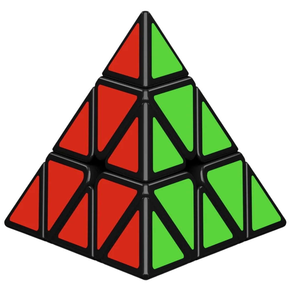 Pyramid Magic Cube Puzzle Toy for Kids and Adults Fun Fidget Brain Teaser Gift