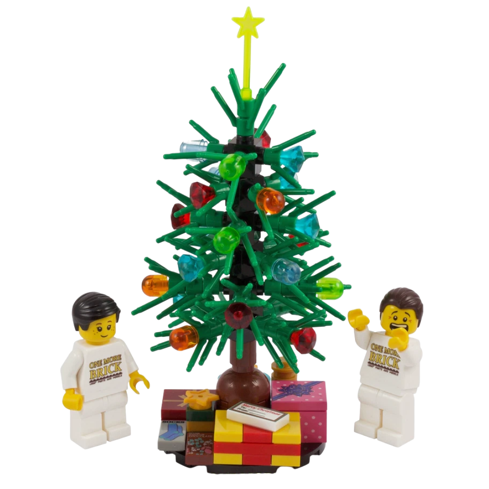 LEGO Christmas Tree 12.5cm with Presents Winter Village Xmas Decor
