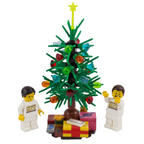 LEGO Christmas Tree 12.5cm with Presents Winter Village Xmas Decor