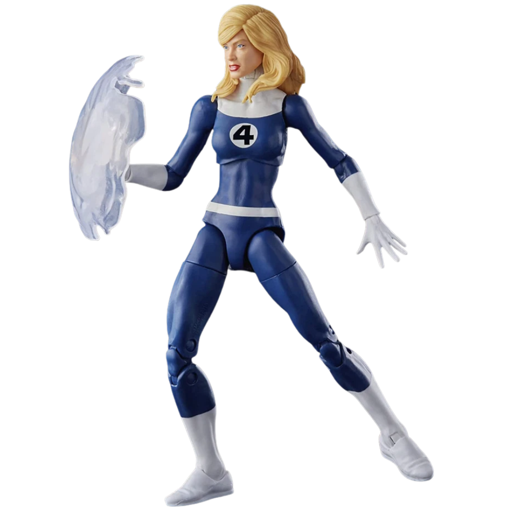 Marvel Fantastic Four Legends Series Invisible Woman 6-Inch Retro Action Figure
