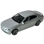 Welly Bmw 535i Silver Diecast Luxury German Car Model Toy 1:43 Scale Collectible Vehicle