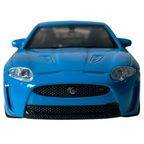 Welly Jaguar Xkr-S Blue Metal Diecast British Grand Tourer Sports Car Model Toy 1:43 Scale