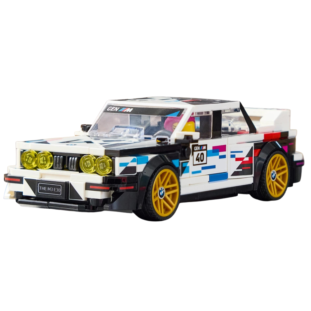 Lego Speed Champions Bmw M3 E30 77263 Sports Car Building Set for Kids and Car Collectors
