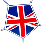 Toyland 33cm Union Jack Flag Beach Ball Inflatable Pool Toy British Summer Beach Ages 3+