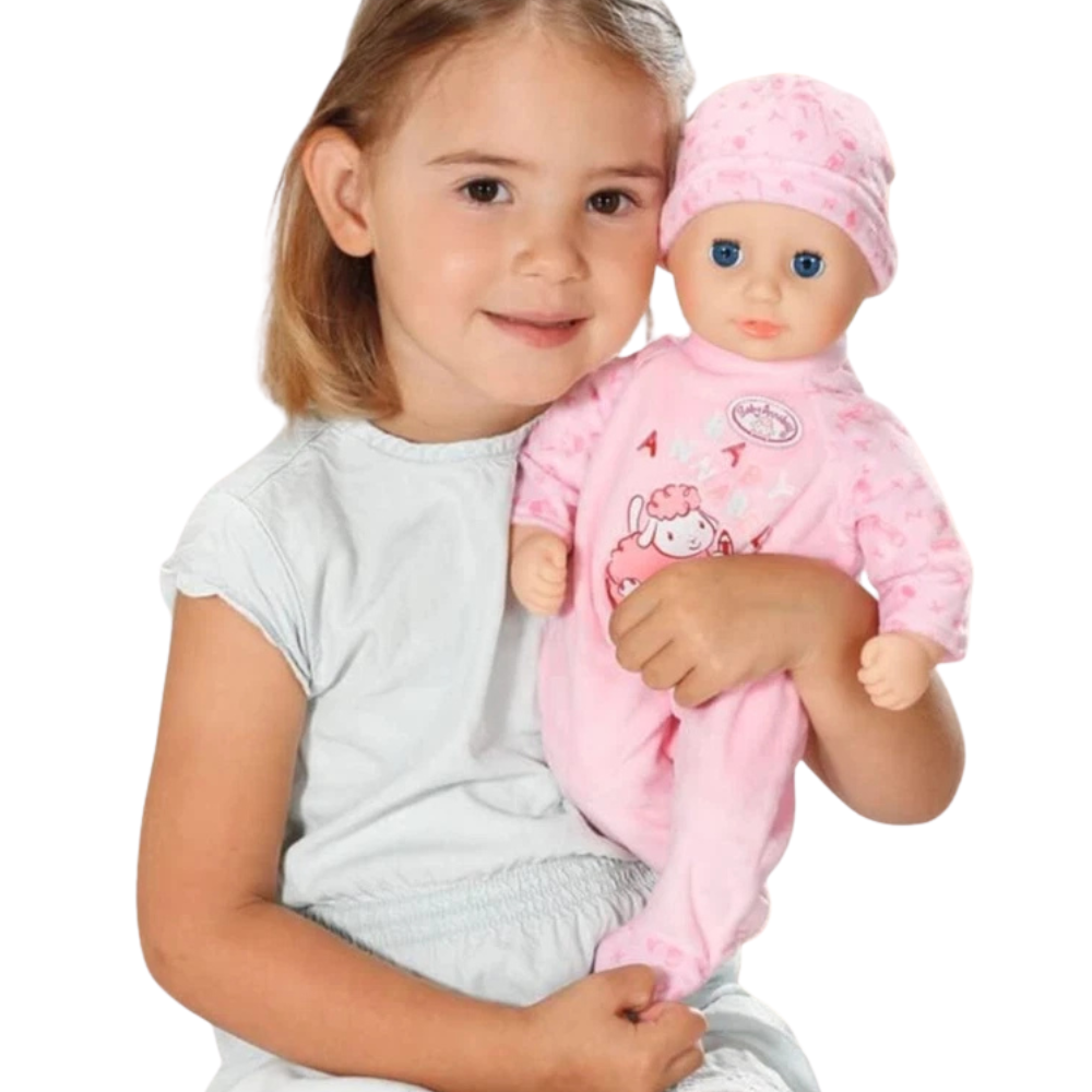 Baby Annabell Little Annabell Doll 36cm with Soft Body, Sleeping Eyes, Bottle, Hat and Romper