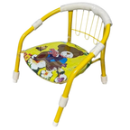 Kids Steel Chair Toddler Metal Chair with Comfortable Ergonomic Seating for Home School assorated