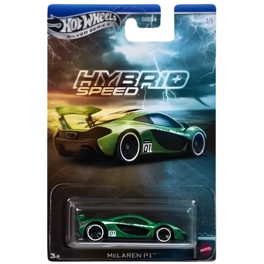 Hot Wheels Hybrid Speed 1:64 Die-Cast Cars Silver Series Mattel 2025 New Collection Collectible Toy Vehicles