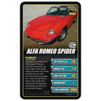 Top Trumps Sports Cars Card Game Racing Cars Educational Family Travel Game 6+ Years
