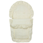 Broderie Anglaise Car Seat Footmuff Cosy Toes Compatible with Bebecar Baby Travel Accessory