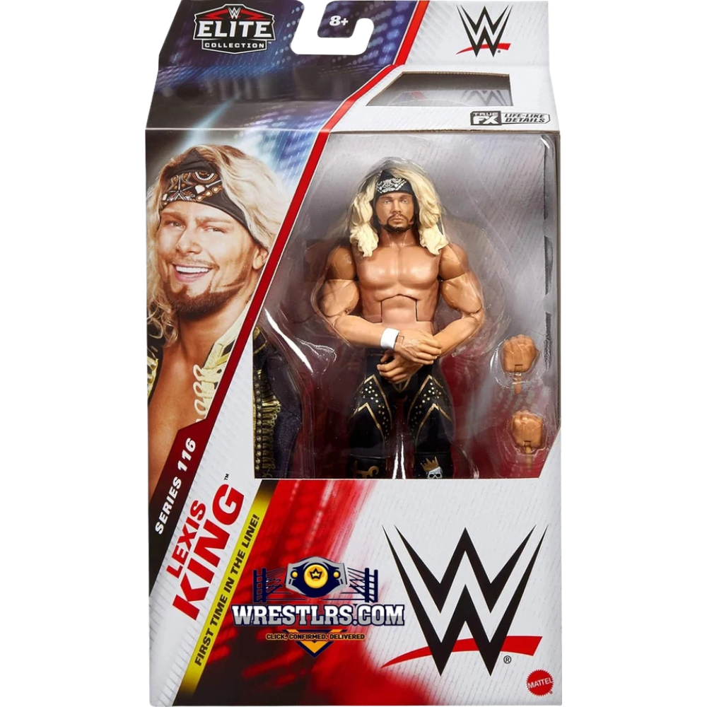 Wwe Elite Collection Series 116 Lexis King 6-Inch Action Figure with Truefx Detailing