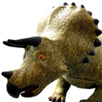 Large Triceratops Dinosaur Toy, Realistic Jurassic Figure for Boys and Girls Age 3+