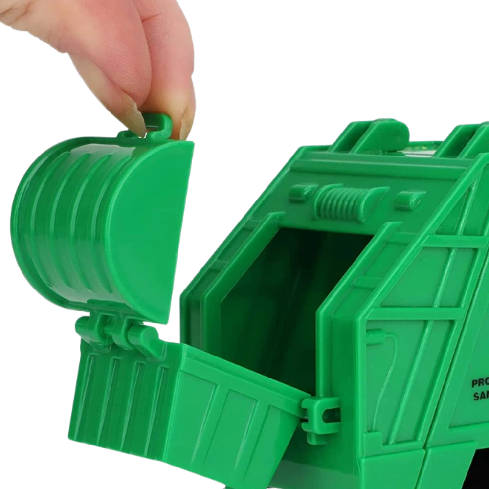 Toyland® 21cm Die Cast Pull Back Green Bin Lorry Es528-Binlorry-Tl Toy Truck for Kids
