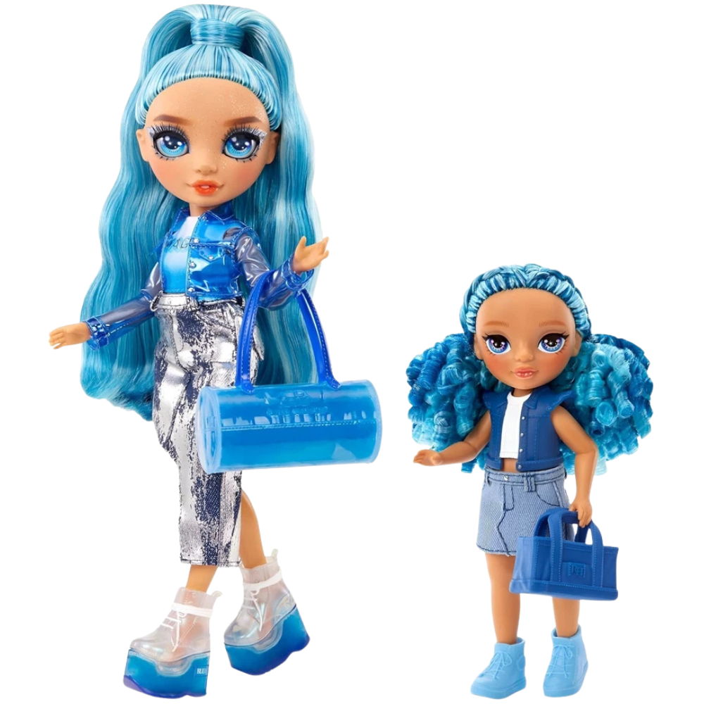 Rainbow High Littles Sapphire Bradshaw Doll by Mga, Colourful Fashion Toy for Boys and Girls