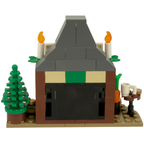 Santa's Fireplace Christmas LEGO Kit Santa Chimney MOC Custom Set 111 Pieces