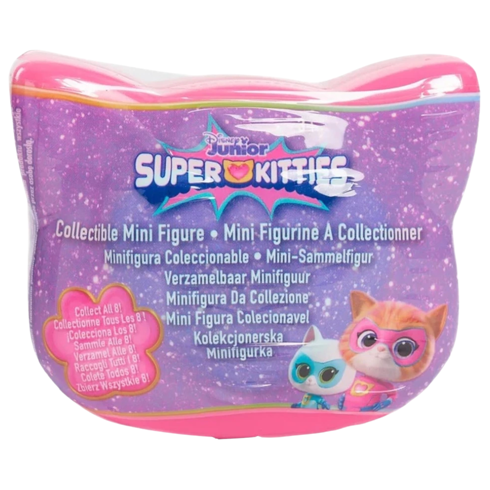 Disney Junior Super Kitties Surprise Capsule Series 1 Mini Figure Collectible Toy