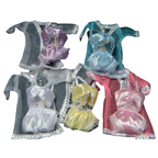 2x Fashion Doll Lingerie Underwear Bra Knickers & Gown 3-Piece Sets