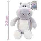 Supersoft Hippo Teddy Plush Toy for Babies & Kids – Soft Stuffed Animal Gift