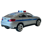 Rastar Bmw X6 Police Car Diecast Model Toy 1:43 Scale German Polish Police Collectible