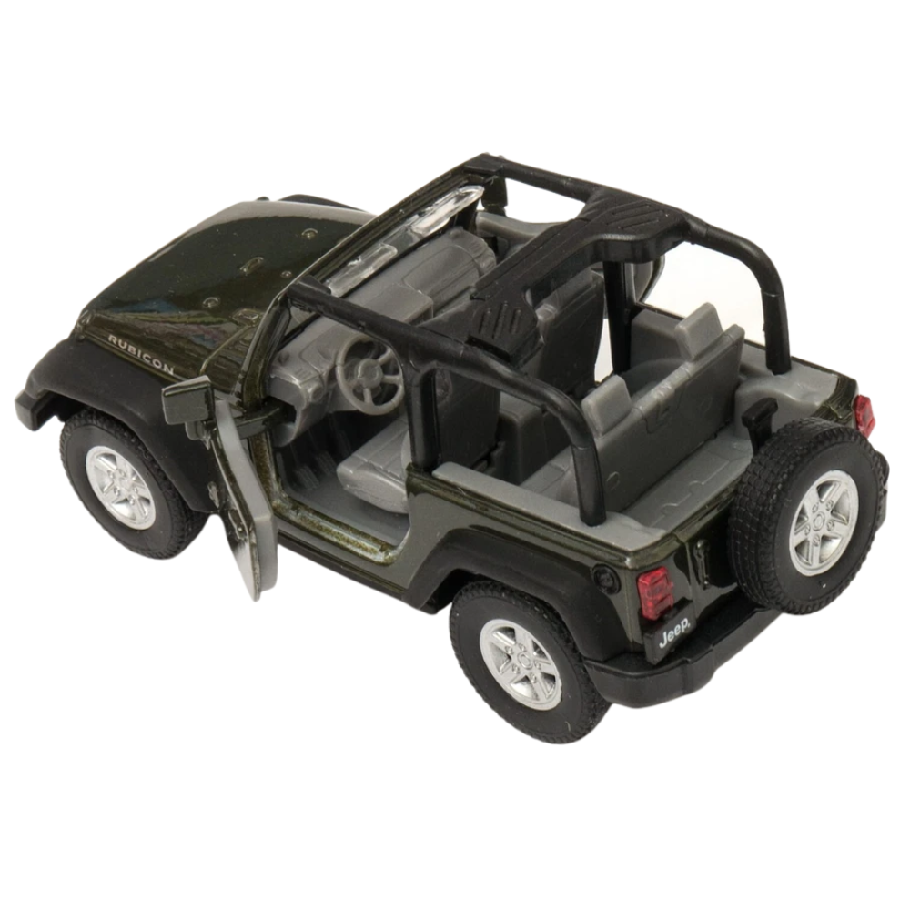 Welly 2007 Jeep Wrangler Rubicon Diecast Model Car American SUV Toy