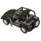 Welly 2007 Jeep Wrangler Rubicon Diecast Model Car American SUV Toy