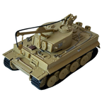 Bergepanzer Tiger 1944 German Wehrmacht Diecast Military Tank Model 1:72 Scale Collectible