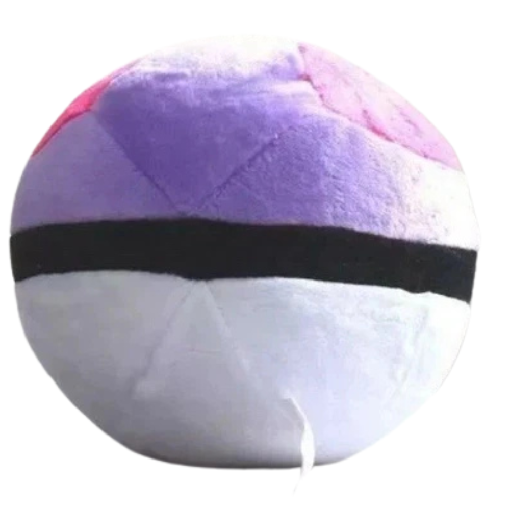 Pokemon Master Ball Pokeball Plush Soft Toy Teddy Cute Collectible Gift Kids Fans