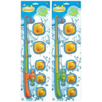 Pebble Hug Duck Hooking Game Kids Bath Fishing Toy Pool Party Educational Toy Set