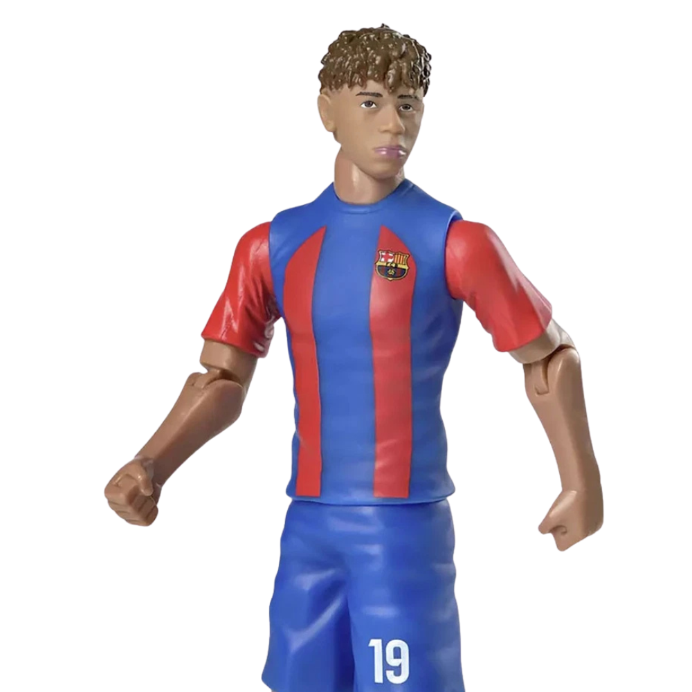Banbo Lamine Yamal Fc Barcelona Fully Articulated Football Figurine  24cm Collectible Figure