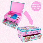 LOL Surprise Jewellery Box Craft Kit For Girls Decorate Your Own Jewellery Storage Gift 5+ Years