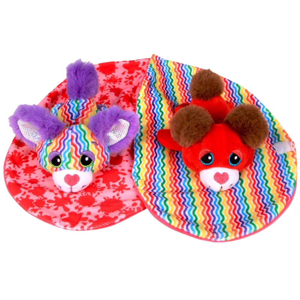 Cutetitos Taste Budditos 2-Pack Soft Cuddly Plush Toys Spaghetti Meatballs Food Pairing Teddies