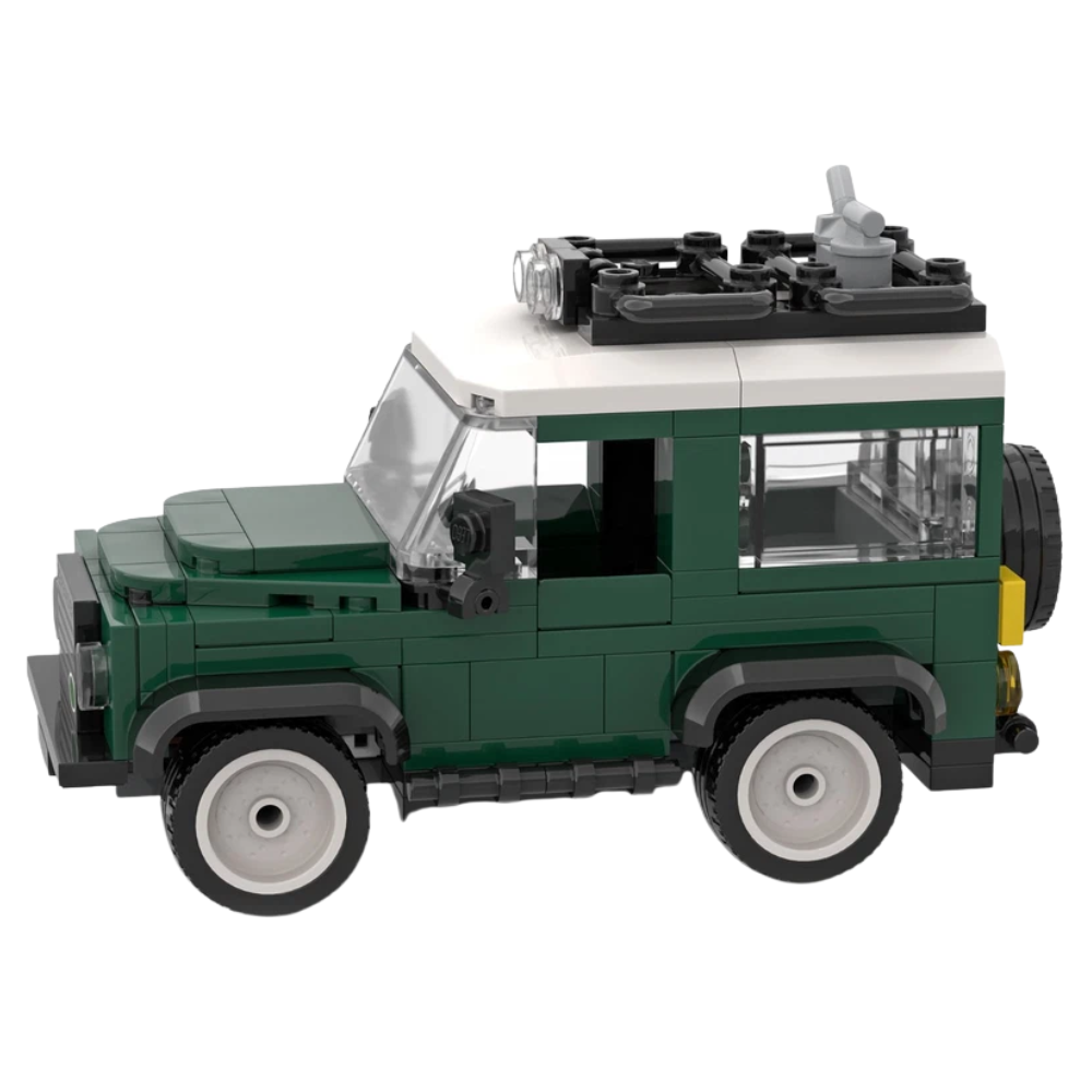 LEGO Land Rover 4x4 Vehicle Custom Kit 168 Pieces Dark Green
