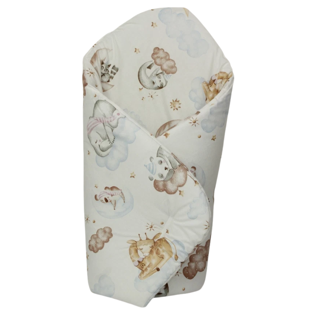 Baby Swaddle Wrap Newborn Blanket Pram Quilt Sleeping Bag