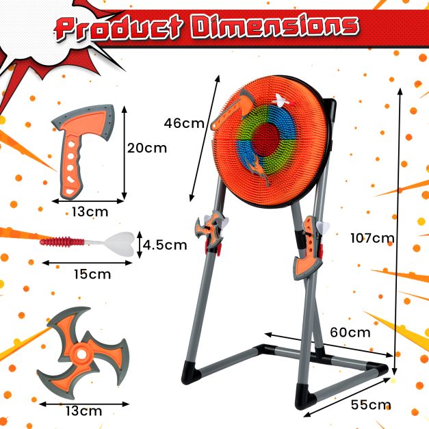 3-in-1 Kids Throwing Target Game – Perfect for Carnival-Style Play