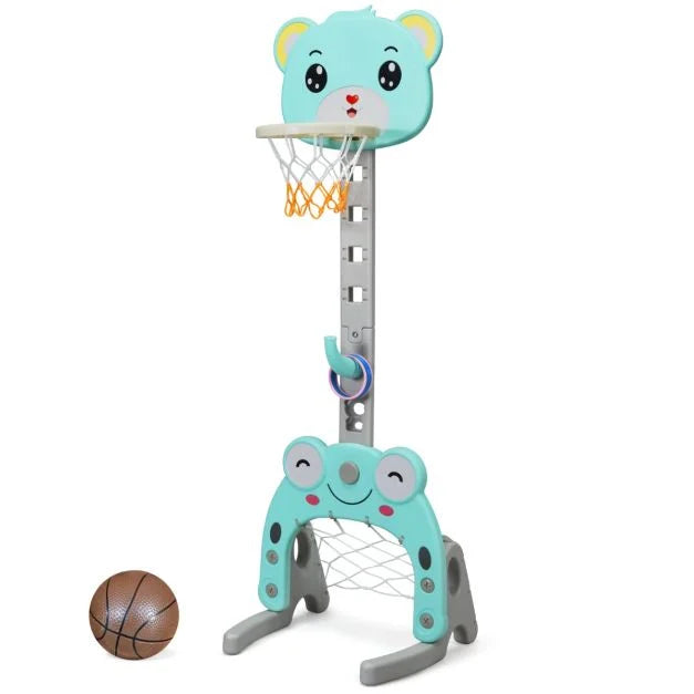 3-in-1 Basketball Set for Kids – Hoop, Stand & Game Accessories