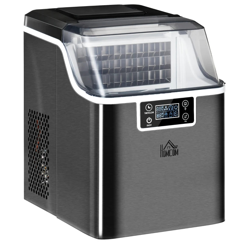 3.2L Black Ice Machine – Compact with LCD Display & Included Accessories