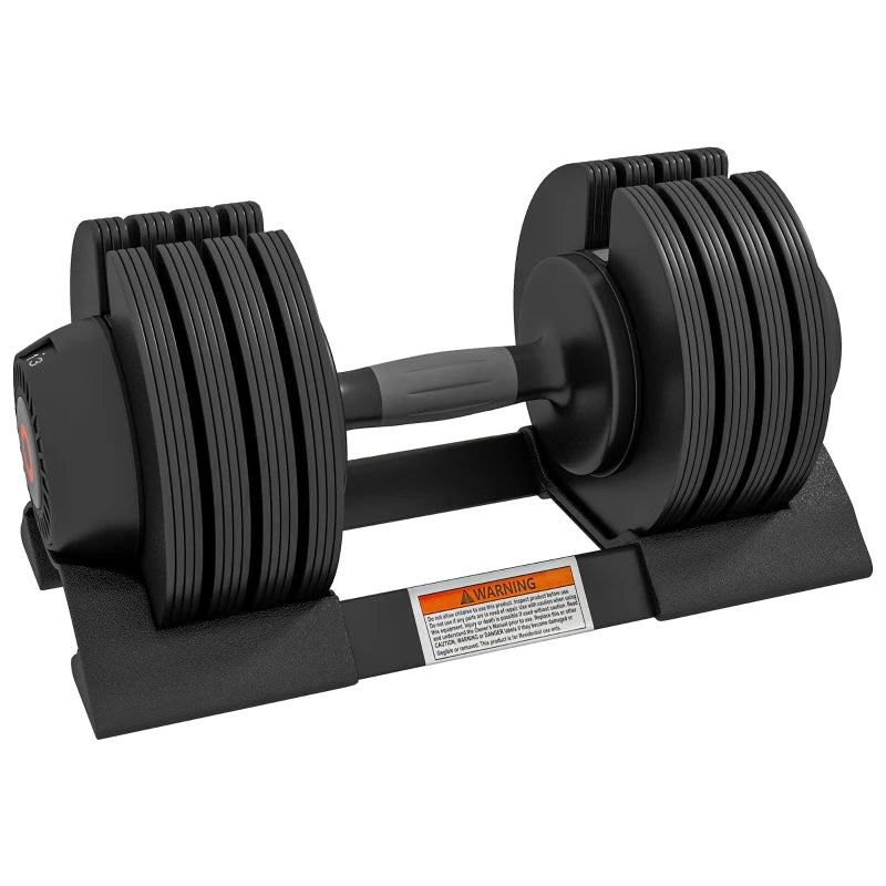 Dumbbells – Adjustable Weights 7kg–24kg with Non-Slip Handle