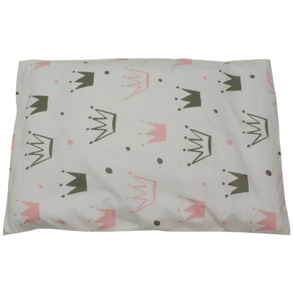 Baby Pillowcase 40x60cm 100% Cotton Zipped Pillow Cover Jungle Floral Print