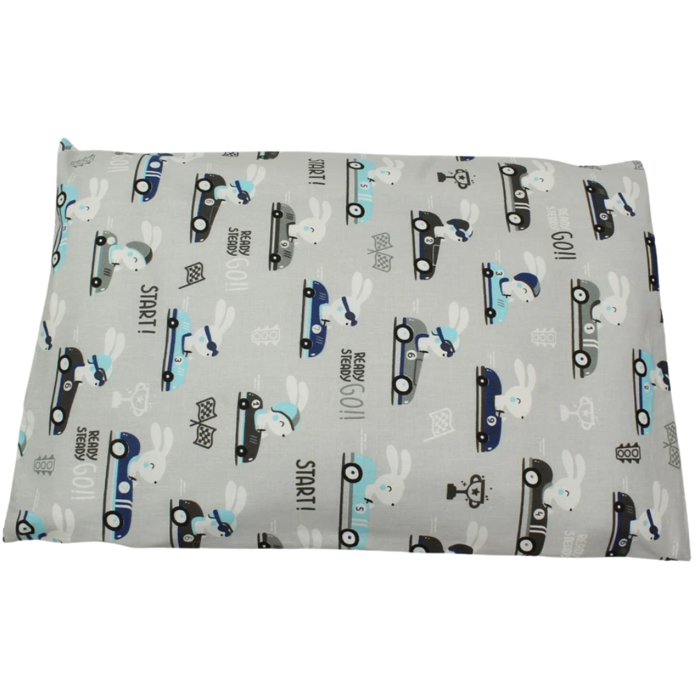 Baby Pillowcase 40x60cm 100% Cotton Zipped Pillow Cover Jungle Floral Print