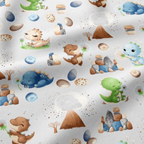 2 Pack 100% Cotton Fitted Sheets for Chicco Next2Me Bedside Crib 55 x 90 cm