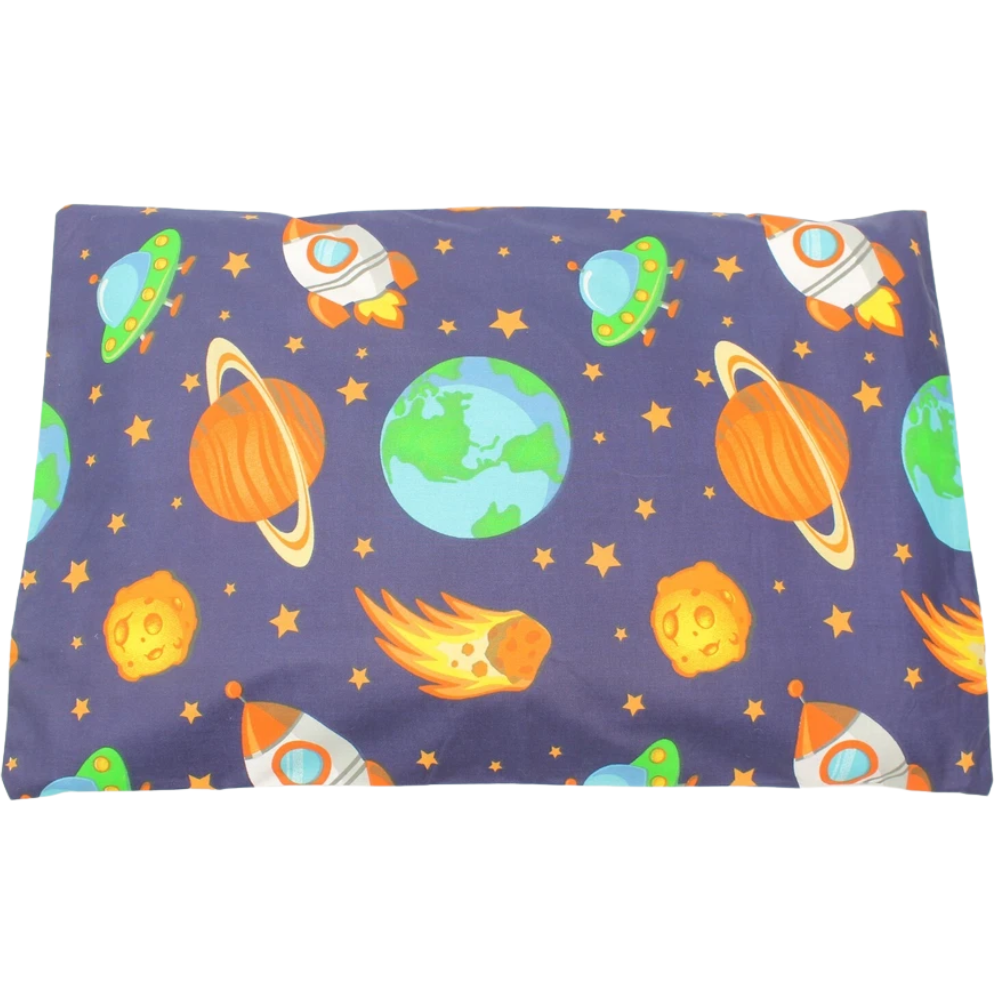 Baby Pillowcase 40x60cm 100% Cotton Zipped Pillow Cover Jungle Floral Print
