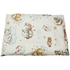 Baby Pillowcase 40x60cm 100% Cotton Zipped Pillow Cover Jungle Floral Print