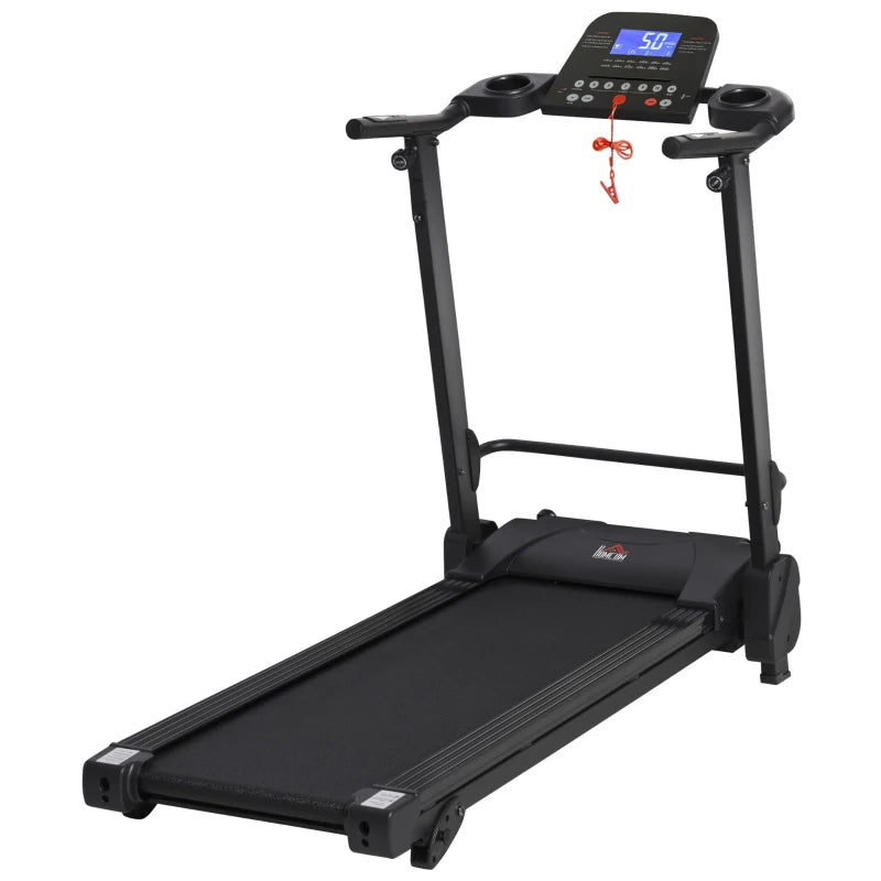 Electric Treadmill – 2.5HP, Manual Incline, LCD, MP3