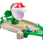 Hot Wheels Mario Kart Piranha Plant Slide Track Set Yoshi 1:64 Vehicle Kids 5+ New