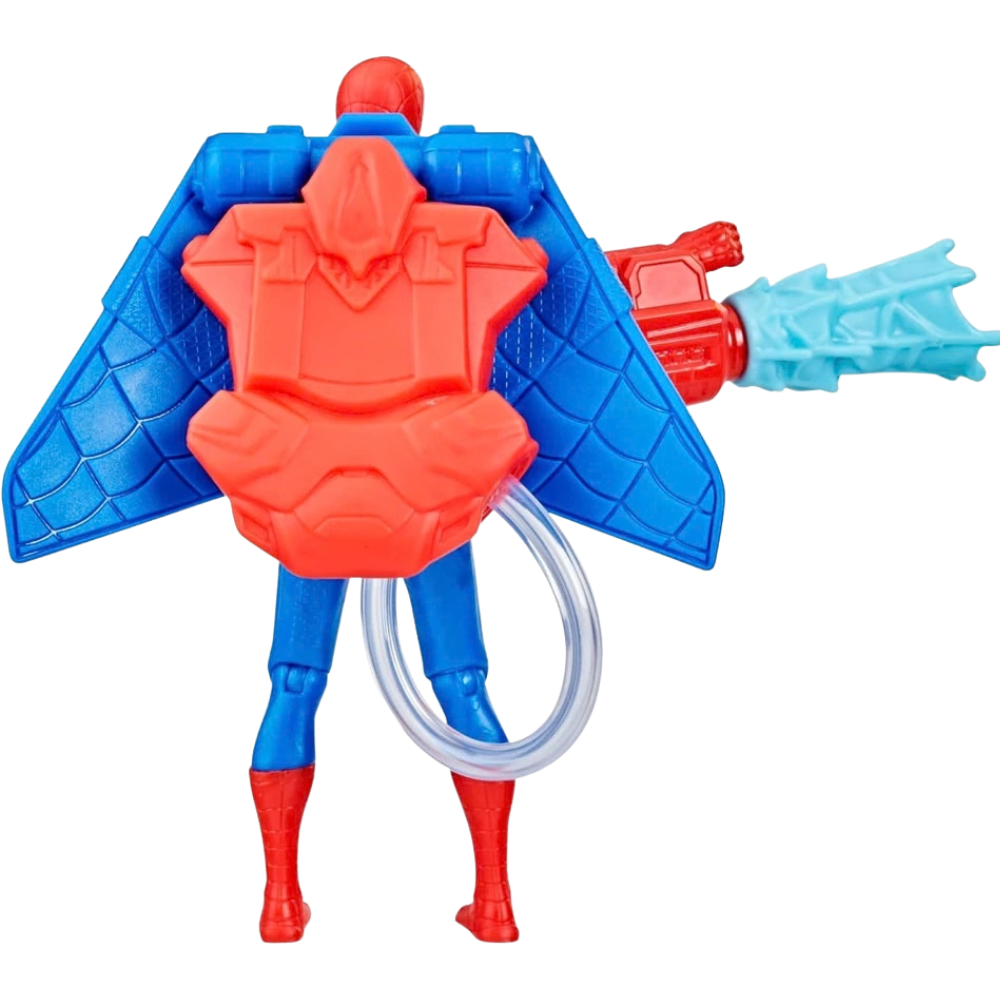 Marvel Spider-Man Web Splashers 4 Inch Action Figure Water Blaster Backpack Toy 4+