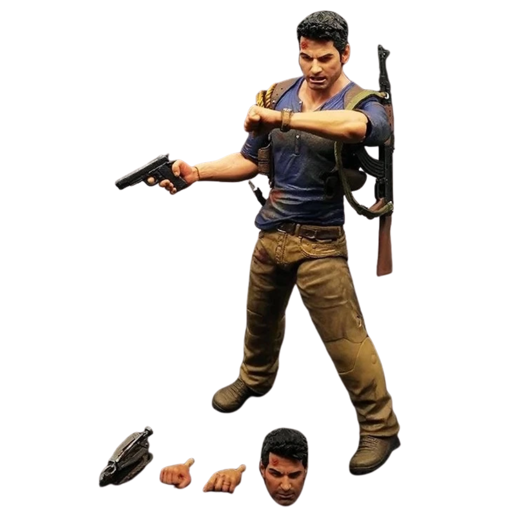 NECA Uncharted 4 Nathan Drake 7" Action Figure Collectible Toy
