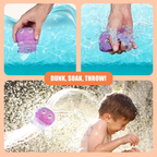 Water Absorbing Soft Flying Jellyfish Frisbee Toy for Swimming Pool Summer Target Game Fun