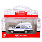 Polonez Cargo Ambulance Diecast Model Car 1:43 Scale Polish Classic Vehicle Toy