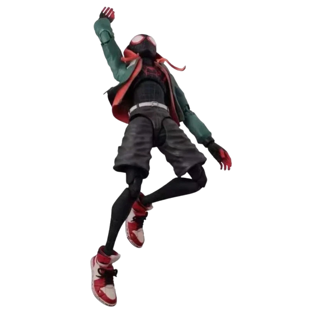 Spider-Man Miles Morales PVC Action Figure Toy Across the Spider-Verse Collection