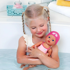 Baby Born My First Swim Girl Doll 30cm, Cute Swimming Baby Doll Toy for Kids Pretend Play